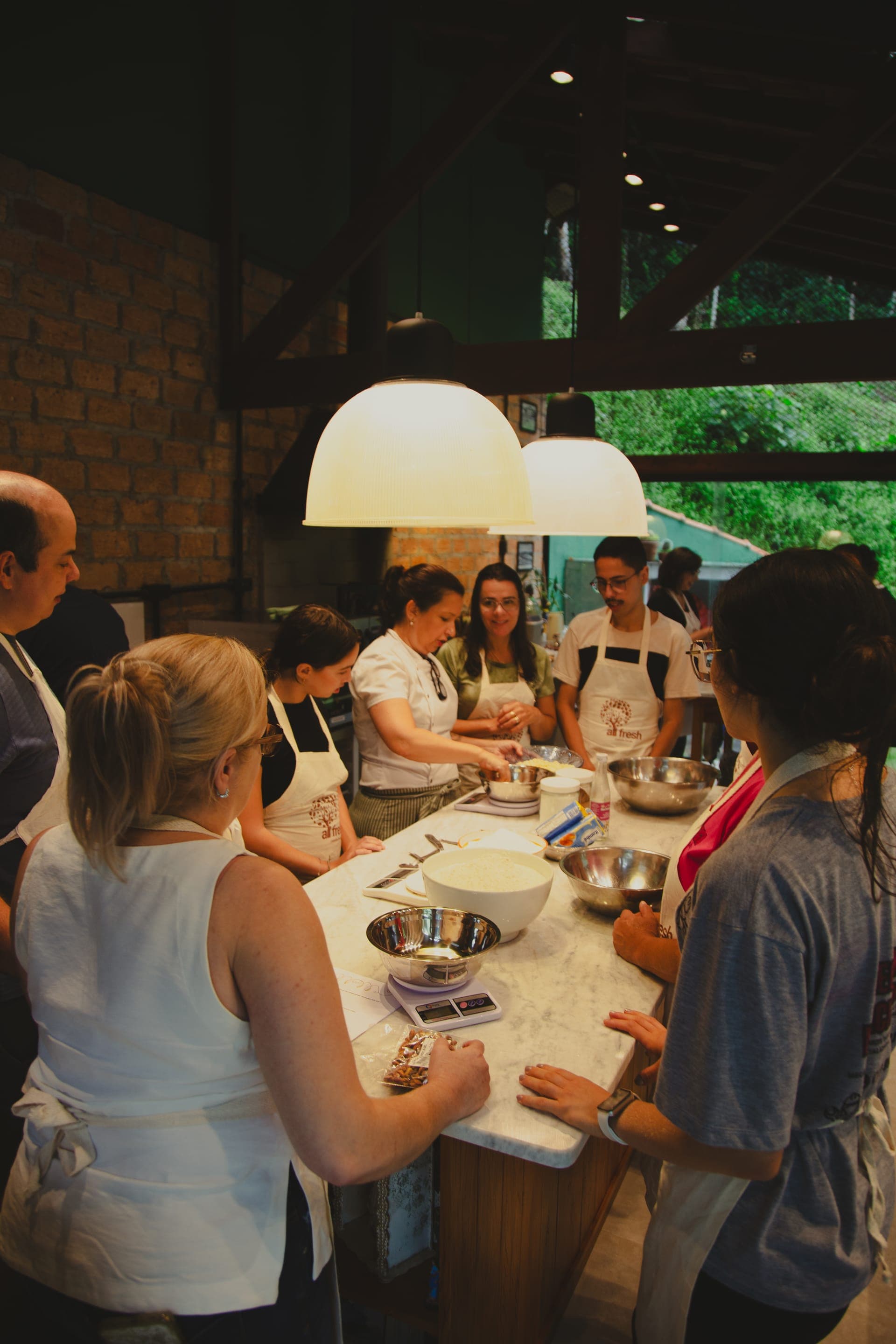 Aula particular com a Chef Andrea Licia